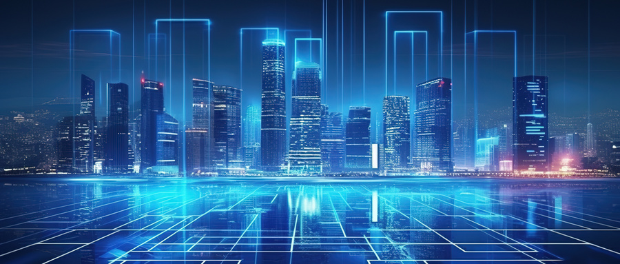 摄图网_402506657_wx_科技智慧城市社区（企业商用）